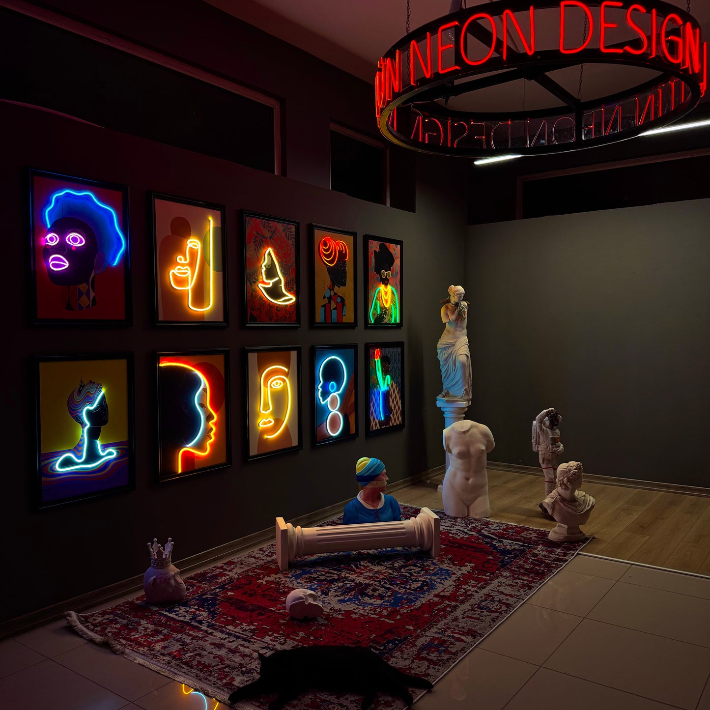 Neon Souls – Limited Art Portrait Collection (Set of 10)
