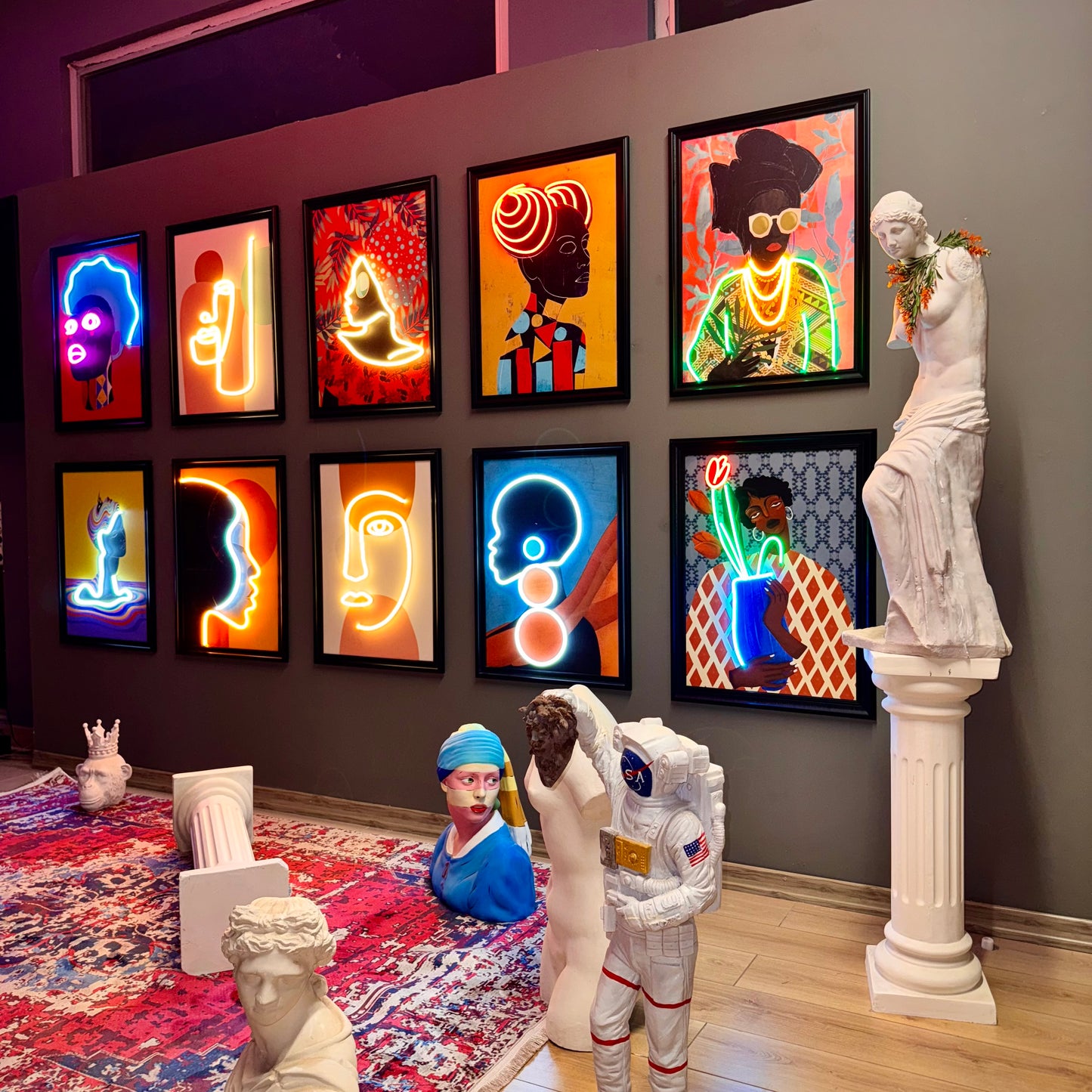 Neon Souls – Limited Art Portrait Collection (Set of 10)