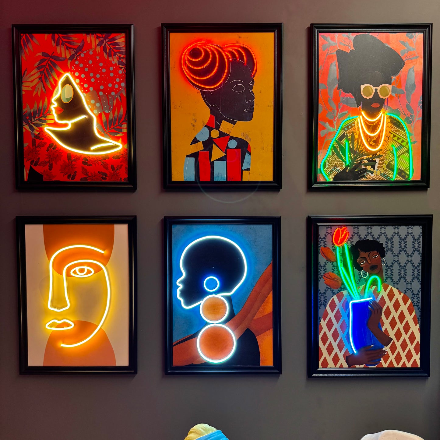 Neon Souls – Limited Art Portrait Collection (Set of 10)