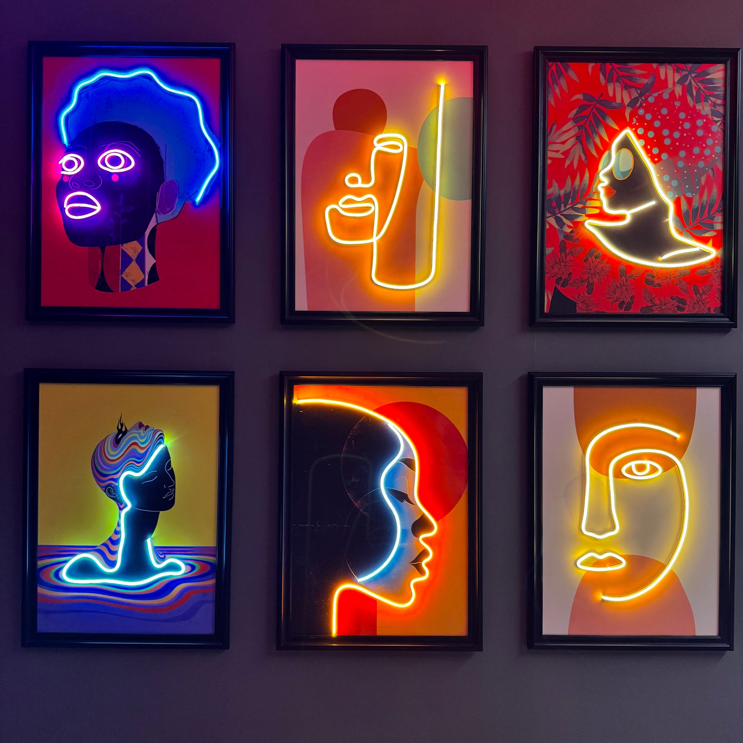 Neon Souls – Limited Art Portrait Collection (Set of 10)