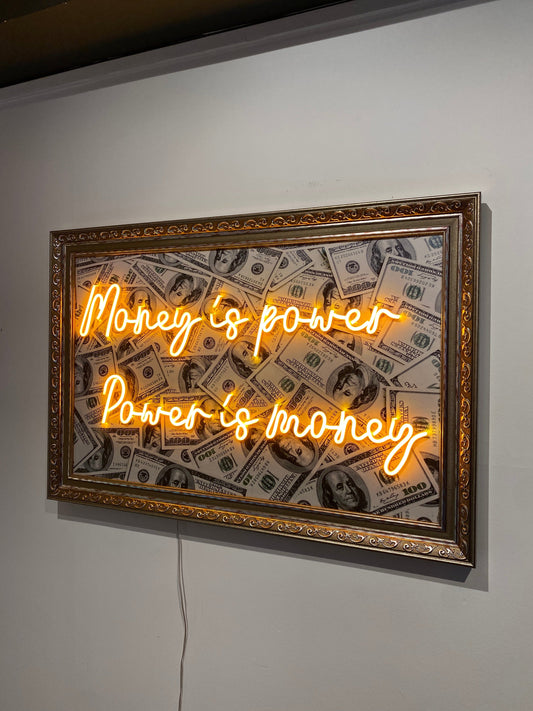 Power Play – Neon Statement Frame
