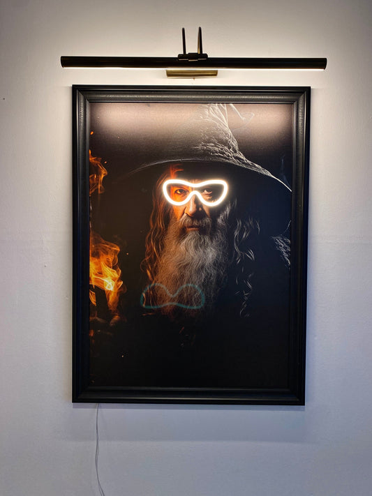 “Wizard in White Frames”