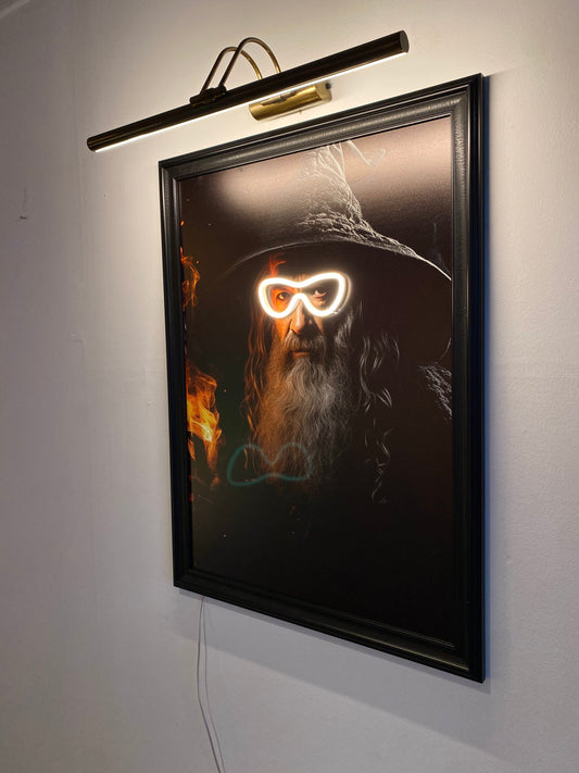 “Wizard in White Frames”
