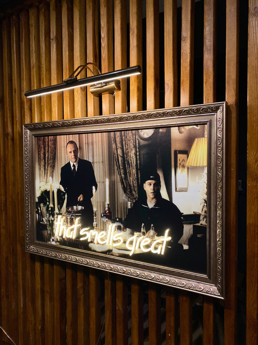 Neon Wall Art – “That Smells Great” (Hannibal Lecter Edition)